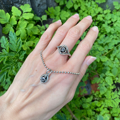 Alexstreeter パガンプリーステスアンダーセットチャームw/オニキス